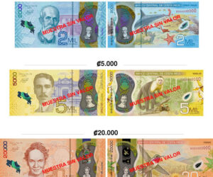 Retirees should know about Costa Rica’s new banknotes